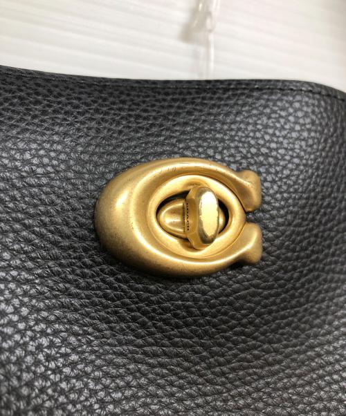 COACH（コーチ）COACH (コーチ) WILLOW ウィロウ ショルダー バッグ ブラックの古着・服飾アイテム