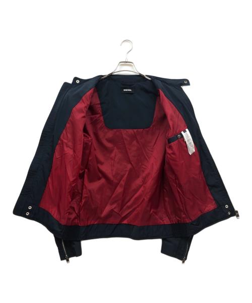 DIESEL（ディーゼル）DIESEL (ディーゼル) ナイロンブルゾン ネイビー サイズ:XLの古着・服飾アイテム