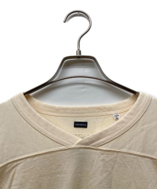nanamica（ナナミカ）nanamica (ナナミカ) Midshipman Athletic Jersey Tee アイボリー サイズ:M 未使用品の古着・服飾アイテム