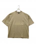 fitforフィットフォー）の古着「205 WIDE HALF SLEEVE TEE」｜ベージュ