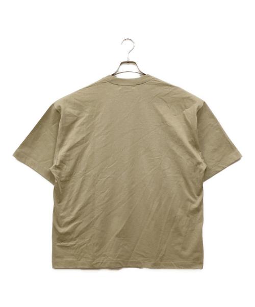 fitfor（フィットフォー）fitfor (フィットフォー) 205 WIDE HALF SLEEVE TEE ベージュ サイズ:Mの古着・服飾アイテム