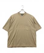 fitforフィットフォー）の古着「205 WIDE HALF SLEEVE TEE」｜ベージュ