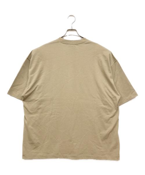 fitfor（フィットフォー）FITFOR (フィットフォー) 205 WIDE HALF SLEEVE TEE ベージュ サイズ:Lの古着・服飾アイテム