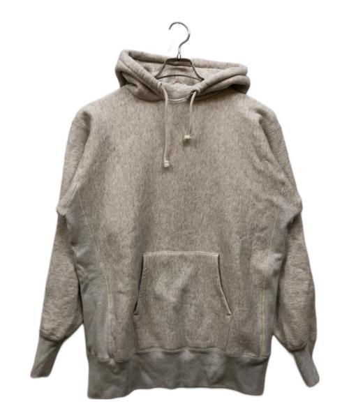 Champion（チャンピオン）Champion (チャンピオン) TRUE TO ARCHIVES  リバースウィーブ(R) プルオーバーアフターフーデッドスウェットシャツ アイボリー サイズ:Ⅼの古着・服飾アイテム