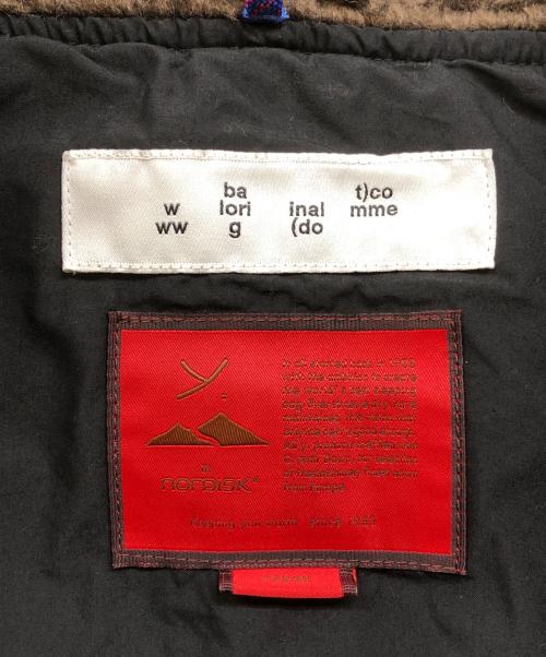 BAL（バル）BAL (バル) Nordisk (ノルディスク) BOA FLEECE JACKET ブラウン サイズ:Ⅼの古着・服飾アイテム