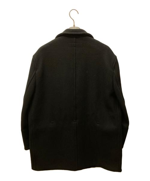 COMME des GARCONS（コムデギャルソン）COMME des GARCONS (コムデギャルソン) 95AW 太番手 ウールハーフコート ブラック サイズ:Mの古着・服飾アイテム