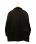 COMME des GARCONS (コムデギャルソン) 95AW 太番手 ウールハーフコート ブラック サイズ:M：30000円