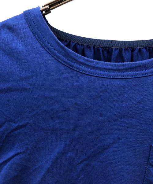 sacai（サカイ）sacai (サカイ) ブラウスドッキングカットソー ネイビー サイズ:2の古着・服飾アイテム