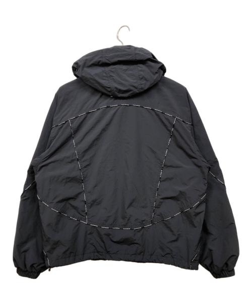SUPREME（シュプリーム）Supreme (シュプリーム) 23FW LOGO PIPING HOODED JACKET ブラック サイズ:Sの古着・服飾アイテム
