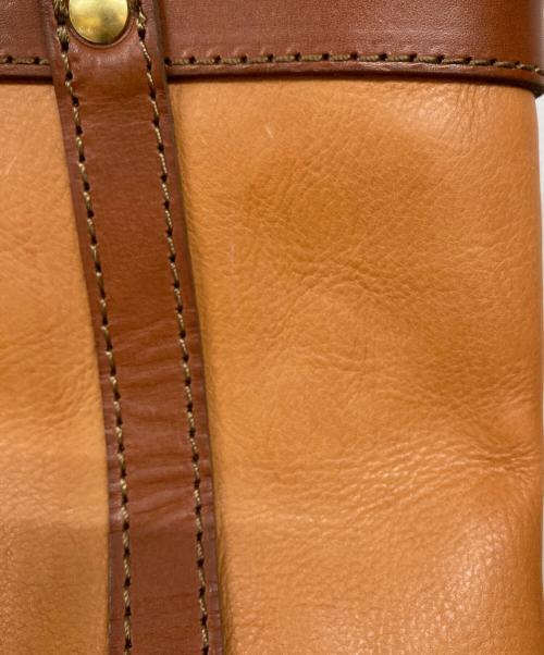 Herz（ヘルツ）Herz (ヘルツ) リュックトート ブラウンの古着・服飾アイテム