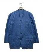 ISSEY MIYAKEイッセイミヤケ）の古着「筆タグ 半纏型ジャケット」｜ブルー