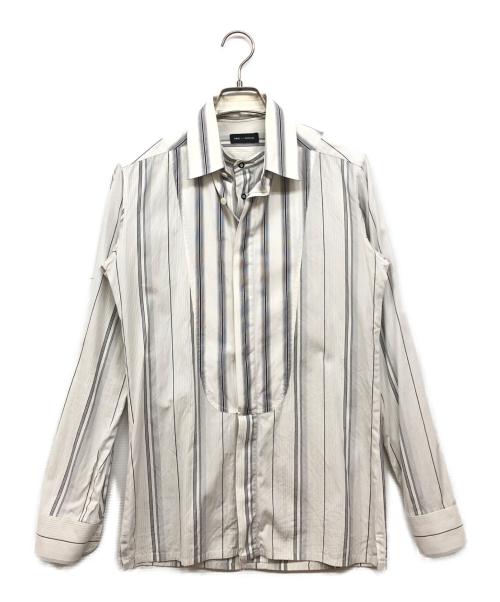 KRIS VAN ASSCHE（クリス ヴァン アッシュ）KRIS VAN ASSCHE (クリス ヴァン アッシュ) レイヤードシャツ ホワイト サイズ:44の古着・服飾アイテム