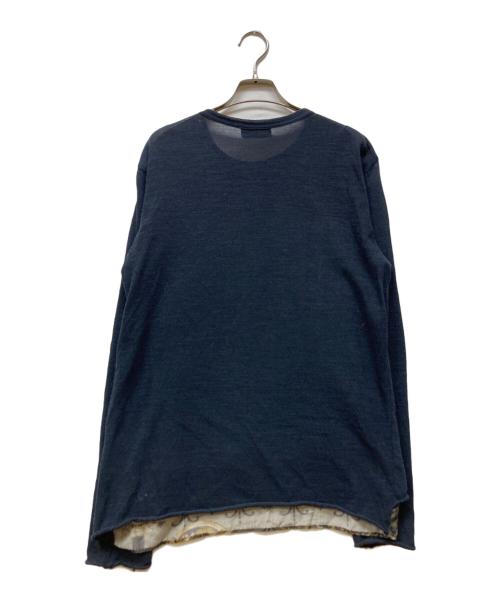 KOLOR（カラー）KOLOR (カラー) ナイロンカバリング天竺カットソー ネイビー サイズ:１の古着・服飾アイテム