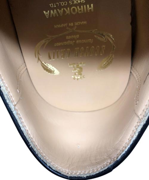 SCOTCH GRAIN（スコッチグレイン）SCOTCH GRAIN (スコッチグレイン) 4016BL ストレートチップシューズ ブラック サイズ:26の古着・服飾アイテム