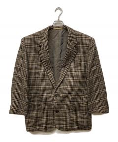 中古・古着通販】ISSEY MIYAKE (イッセイミヤケ) ノーカラーストライプ
