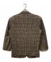 ISSEY MIYAKE (イッセイミヤケ) 2Bツイードジャケット ブラック×ブラウン サイズ:M：13000円