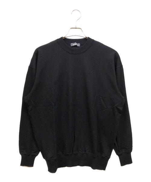 ISSEY MIYAKE MEN（イッセイミヤケメン）ISSEY MIYAKE MEN (イッセイミヤケメン) ウールモックネックニット ブラック サイズ:Freeの古着・服飾アイテム