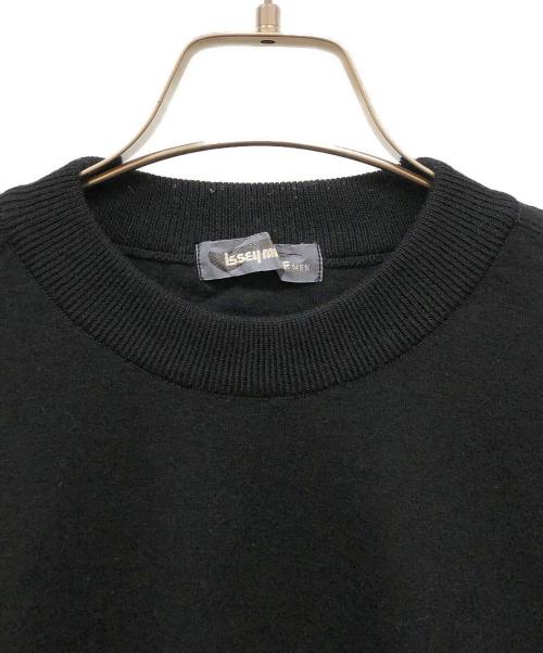 ISSEY MIYAKE MEN（イッセイミヤケメン）ISSEY MIYAKE MEN (イッセイミヤケメン) ウールモックネックニット ブラック サイズ:Freeの古着・服飾アイテム