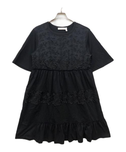 SEE BY CHLOE（シーバイクロエ）SEE BY CHLOE (シーバイクロエ) ワンピース ブラック サイズ:Sの古着・服飾アイテム