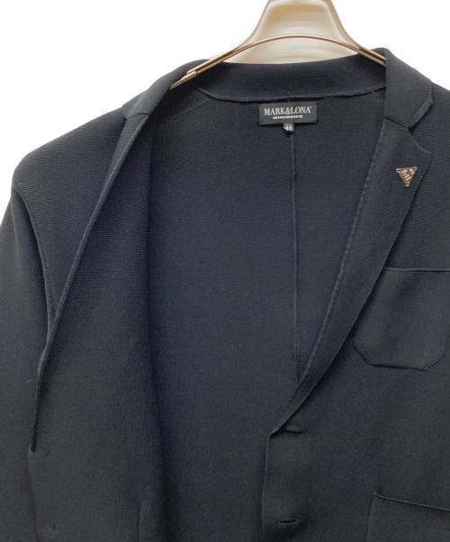 MARK&LONA（マークアンドロナ）MARK&LONA (マークアンドロナ) CODE ニットジャケット ブラック サイズ:４６ 未使用品の古着・服飾アイテム