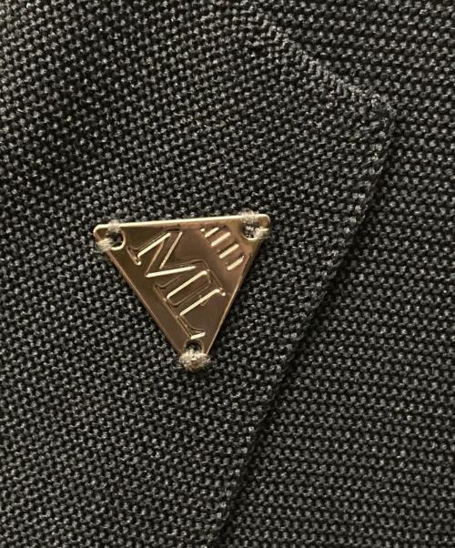 MARK&LONA（マークアンドロナ）MARK&LONA (マークアンドロナ) CODE ニットジャケット ブラック サイズ:４６ 未使用品の古着・服飾アイテム