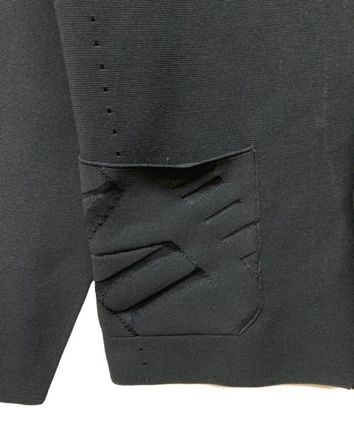 MARK&LONA（マークアンドロナ）MARK&LONA (マークアンドロナ) CODE ニットジャケット ブラック サイズ:４６ 未使用品の古着・服飾アイテム