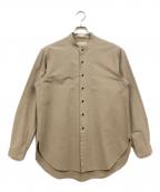 COLINAコリーナ）の古着「GRANPA SHIRT」｜ブラウン
