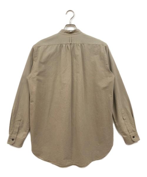 COLINA（コリーナ）COLINA (コリーナ) GRANPA SHIRT ブラウン サイズ:Lの古着・服飾アイテム