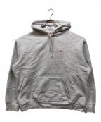 SUPREMEシュプリーム）の古着「Small Box Logo Hooded Sweatshirt」｜グレー