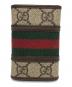 GUCCI (グッチ) GGスプリーム シェリーライン 6連キーケース ブラック：13000円