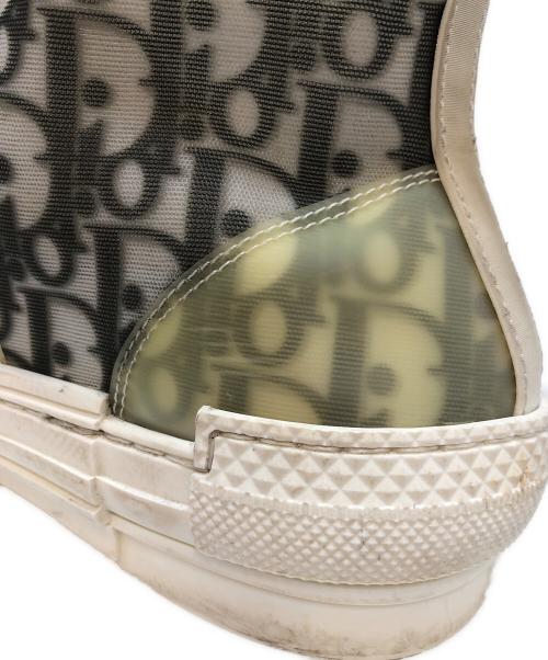 Christian Dior（クリスチャン ディオール）Christian Dior (クリスチャン ディオール) B23 ハイトップスニーカー ホワイト サイズ:42の古着・服飾アイテム