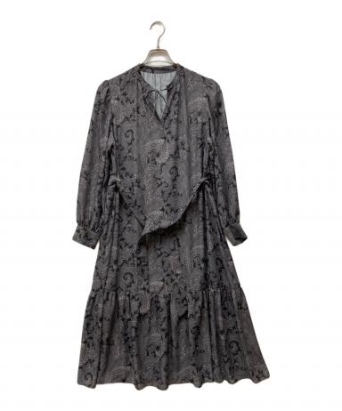 美品✨訳あり　23区　洗えるRattiペイズリー プリントティアード ワンピース 中古・古着通販】23区 (ニジュウサンク) 【洗える】Rattiペイズリー