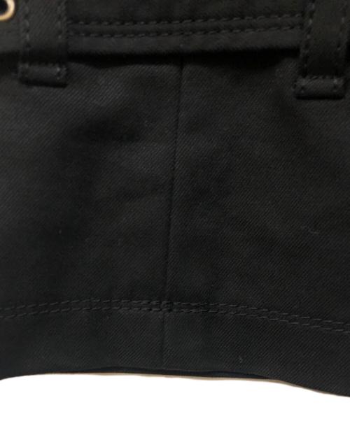 BURBERRY BLUE LABEL（バーバリー ブルー レーベル）BURBERRY BLUE LABEL (バーバリー ブルー レーベル) チェック柄ライナー付トレンチコート ブラック サイズ:40の古着・服飾アイテム