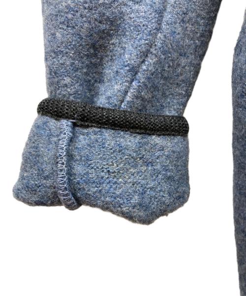 GEIGER（ガイガー）geiger (ガイガー) ノーカラーチロリアンジャケット ブルー サイズ:表記無しのため実寸参照の古着・服飾アイテム