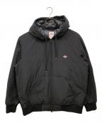 DANTONダントン）の古着「LIGHT DOWN HOODED JACKET」｜ブラック