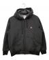 DANTON（ダントン）の古着「LIGHT DOWN HOODED JACKET」｜ブラック