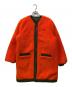 中古・古着 POLO RALPH LAUREN (ポロ・ラルフローレン) リバーシブルキルティングダウンコート カーキ×オレンジ サイズ:Ⅼ：15000円