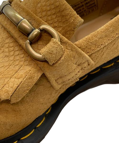 Dr.Martens（ドクターマーチン）Dr.Martens (ドクターマーチン) ADRIAN SNAFFLE スエードビットローファー ブラウン サイズ:UK7の古着・服飾アイテム