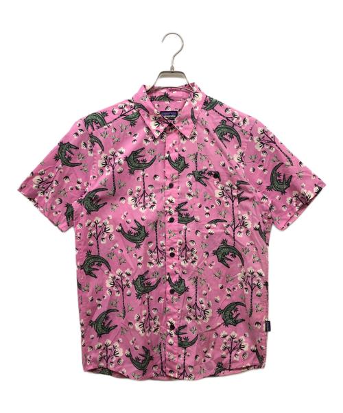 Patagonia（パタゴニア）Patagonia (パタゴニア) GO TO SHIRT SKCY SKUNKS ピンク サイズ:Sの古着・服飾アイテム