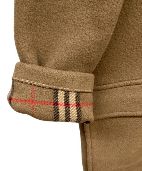 Burberry's（バーバリー）Burberry's (バーバリーズ) ノヴァチェックライニングダッフルコート ブラウン サイズ:10の古着・服飾アイテム