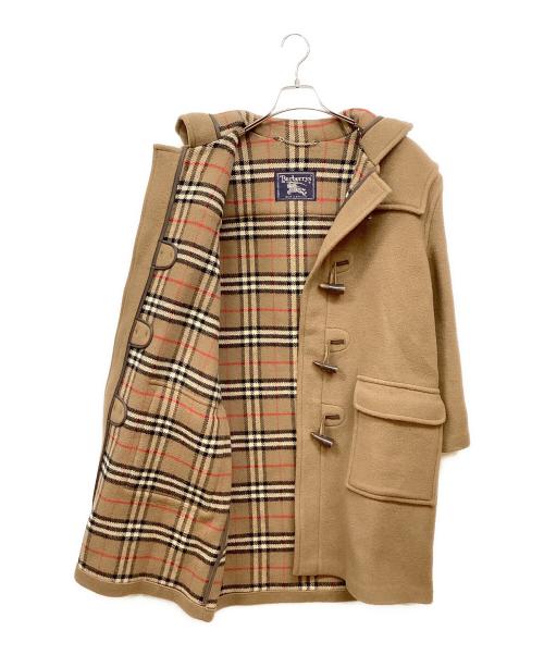 Burberry's（バーバリー）Burberry's (バーバリーズ) ノヴァチェックライニングダッフルコート ブラウン サイズ:10の古着・服飾アイテム