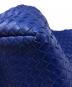 中古・古着 BOTTEGA VENETA (ボッテガベネタ) ガルダ ミディアム イントレチャートハンドバッグ ブルー：80000円