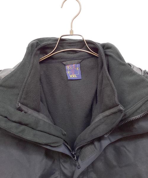 WAIPER.inc（ワイパーインク）WAIPER.inc (ワイパーインク) スウェーデン軍 NAVY 3WAY WATERPROOF パーカー ブラック サイズ:XXLの古着・服飾アイテム