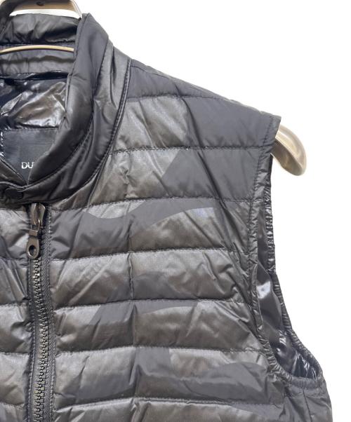 DUVETICA（デュベティカ）DUVETICA (デュベティカ) HYDROGEN (ハイドロゲン) ダウンベスト ブラック サイズ:44の古着・服飾アイテム