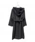 MaxMara (マックスマーラ) ヴァージンウール×カシミヤ フーデッドコート グレー サイズ:38：25000円