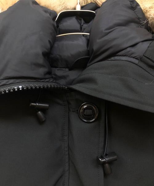 CANADA GOOSE（カナダグース）CANADA GOOSE (カナダグース) CHILLIWACK Bomber(チルワックファー) ブラック サイズ:XSの古着・服飾アイテム