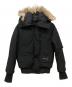 CANADA GOOSE（カナダグース）の古着「CHILLIWACK Bomber(チルワックファー)」｜ブラック