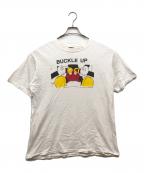 ONEITAオニータ）の古着「BUCKEL UP Tシャツ」｜ホワイト