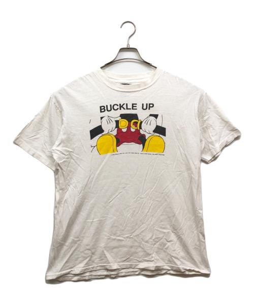 ONEITA（オニータ）ONEITA (オニータ) BUCKEL UP Tシャツ ホワイト サイズ:XLの古着・服飾アイテム