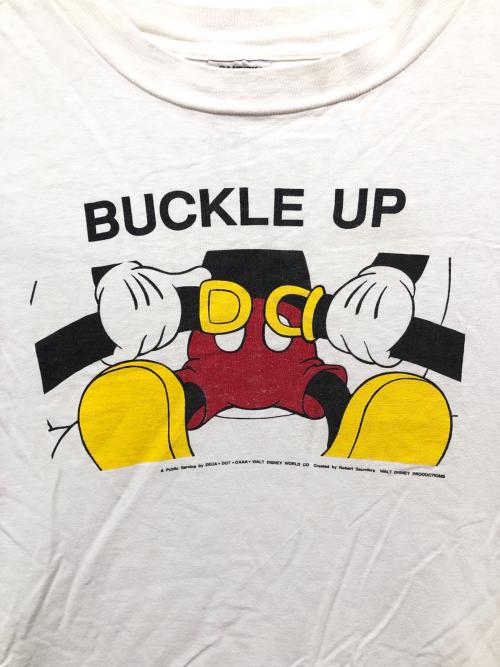 ONEITA（オニータ）ONEITA (オニータ) BUCKEL UP Tシャツ ホワイト サイズ:XLの古着・服飾アイテム